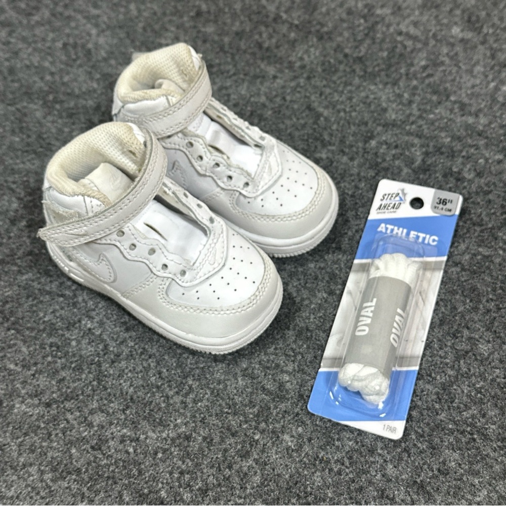 Toddler Nike Air Force One Toddler Shoes Triple White 4C